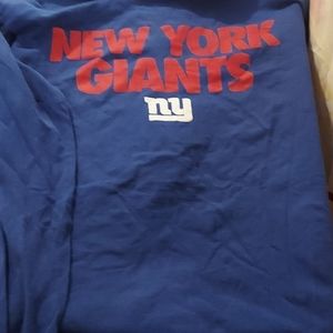Used NY Giants Long Sleeve Shirt Sz XL  Nike